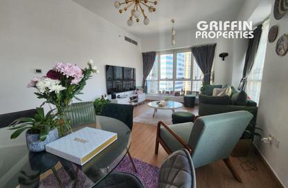 Apartment - 1 Bedroom - 2 Bathrooms for rent in Lake Point Tower - JLT Cluster N - Jumeirah Lake Towers - Dubai