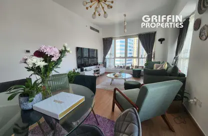 Apartment - 1 Bedroom - 2 Bathrooms for rent in Lake Point Tower - JLT Cluster N - Jumeirah Lake Towers - Dubai