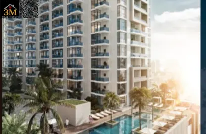 Apartment - 1 Bedroom - 2 Bathrooms for sale in Ajman Creek Towers - Al Rashidiya 1 - Al Rashidiya - Ajman