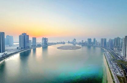 Apartment - 1 Bedroom - 2 Bathrooms for rent in Al Waha Residence - Al Khan - Sharjah