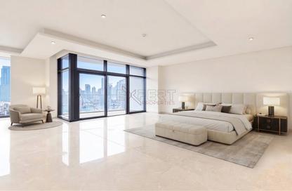 Apartment - 4 - 5 for rent in IL Primo - Opera District - Downtown Dubai - Dubai