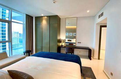 Apartment - 1 Bedroom - 2 Bathrooms for rent in Damac Maison Prive A - Damac Maison Prive - Business Bay - Dubai