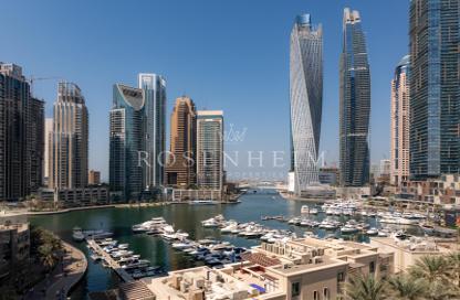 Apartment - 2 Bedrooms - 2 Bathrooms for rent in Al Yass Tower - Dubai Marina Towers - Dubai Marina - Dubai