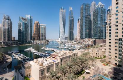 Apartment - 2 Bedrooms - 2 Bathrooms for rent in Al Yass Tower - Dubai Marina Towers - Dubai Marina - Dubai