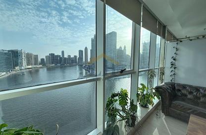 Office Space - 3 Bedrooms - 1 Bathroom for rent in Lake Central - Business Bay - Dubai