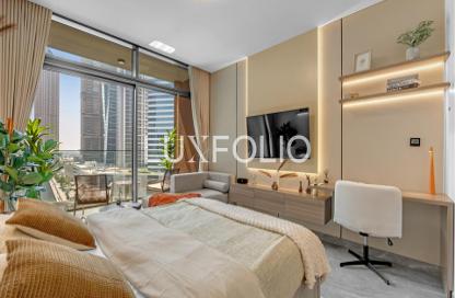 Apartment - Studio - 1 for rent in Peninsula Two - Peninsula - Business Bay - Dubai