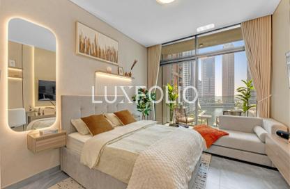 Apartment - Studio - 1 for rent in Peninsula Two - Peninsula - Business Bay - Dubai