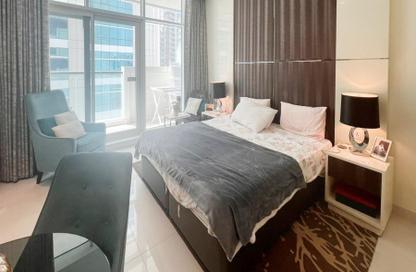 Apartment - Studio - 1 Bathroom for rent in Bay's Edge - Business Bay - Dubai