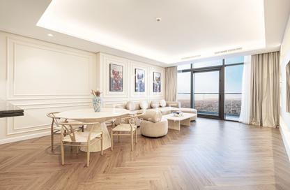 Apartment - 1 - 1 for rent in Paramount Tower Hotel  and  Residences - Business Bay - Dubai
