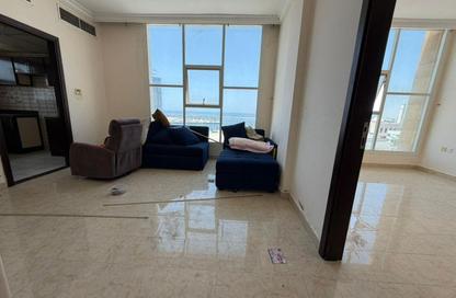 Apartment - 1 Bedroom - 1 Bathroom for rent in Ajman Corniche Residences - Ajman Corniche Road - Ajman