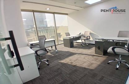 Office Space - Studio - 4 Bathrooms for rent in Al Saqr Business Tower - Sheikh Zayed Road - Dubai