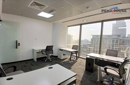 Office Space - Studio - 4 Bathrooms for rent in Al Saqr Business Tower - Sheikh Zayed Road - Dubai