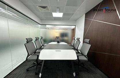 Office Space - Studio - 4 Bathrooms for rent in Al Saqr Business Tower - Sheikh Zayed Road - Dubai