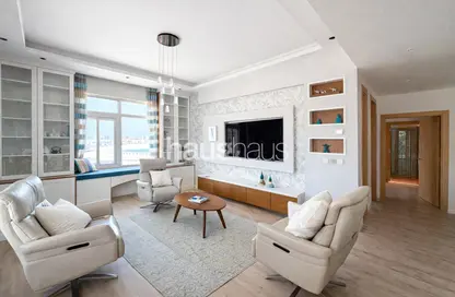 Apartment - 3 Bedrooms - 4 Bathrooms for sale in Al Hatimi - Shoreline Apartments - Palm Jumeirah - Dubai
