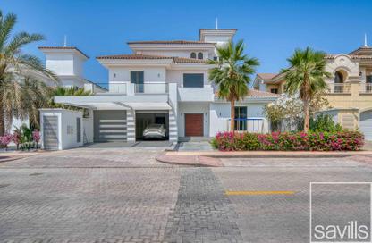 Villa - 6 Bedrooms - 7 Bathrooms for rent in Garden Homes Frond M - Garden Homes - Palm Jumeirah - Dubai Villa - 6 Bedrooms - 7 Bathrooms for rent in Garden Homes Frond M - Garden Homes - Palm Jumeirah - Dubai