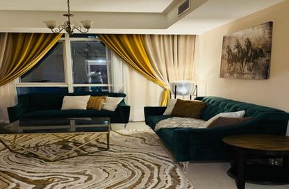 Apartment - 1 Bedroom - 2 Bathrooms for rent in Beach Tower 2 - Al Khan Lagoon - Al Khan - Sharjah