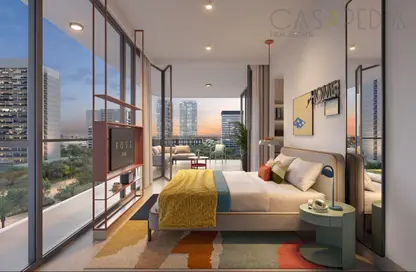 شقة - 2 غرف نوم - 3 حمامات للبيع في روف هوم مراسي درايف - الخليج التجاري - دبي