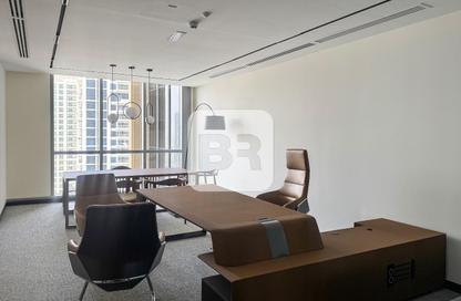 Office Space - Studio - 1 Bathroom for rent in Marina Plaza - Dubai Marina - Dubai