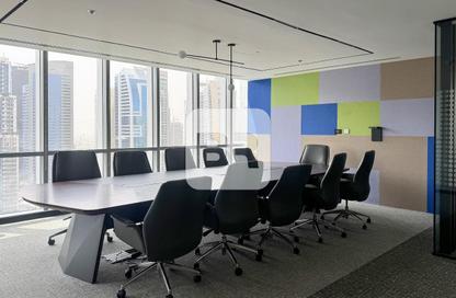 Office Space - Studio - 1 Bathroom for rent in Marina Plaza - Dubai Marina - Dubai
