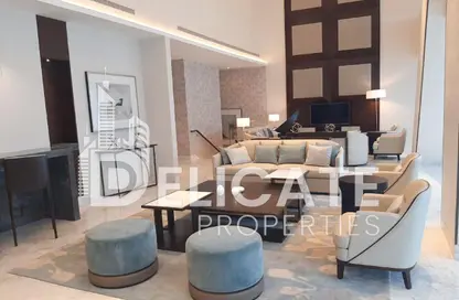 Penthouse - 3 Bedrooms - 5 Bathrooms for rent in Bridge Sky - Burj Khalifa Area - Downtown Dubai - Dubai