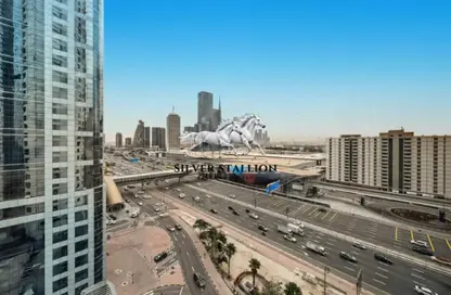 Office Space - Studio - 1 Bathroom for rent in Park Place Tower - Sheikh Zayed Road - Dubai