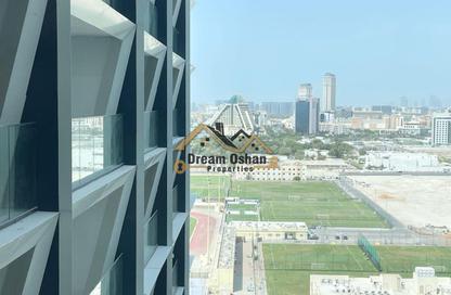Apartment - Studio - 1 for rent in Binghatti Ghost - Dubai Healthcare City 2 - Al Jaddaf - Dubai