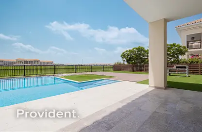 Villa - 5 Bedrooms - 6 Bathrooms for rent in Al Habtoor Polo Resort and Club - The Residences - Dubai