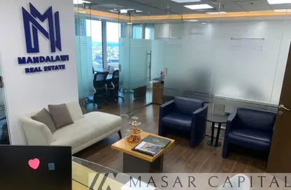 مكتب للايجار في برج بورلينجتون - الخليج التجاري - دبي