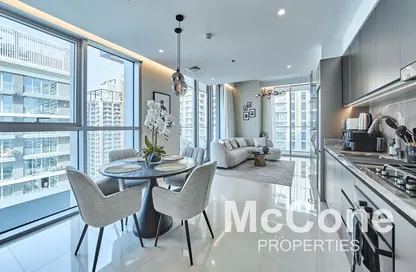 Apartment - 1 Bedroom - 1 Bathroom for rent in Beach Isle Tower 1 - Beach Isle - EMAAR Beachfront - Dubai Harbour - Dubai