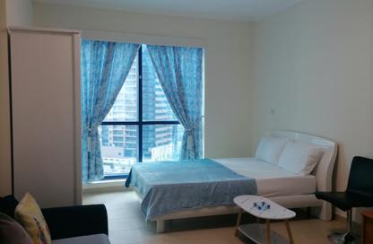 Apartment - Studio - 1 Bathroom for rent in Jumeirah Bay X1 - Jumeirah Bay Towers - JLT Cluster X - Jumeirah Lake Towers - Dubai