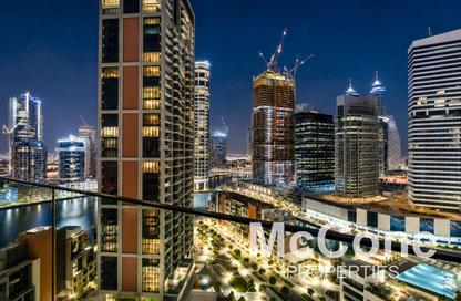 Apartment - Studio - 1 for rent in Peninsula Four - Peninsula - Business Bay - Dubai