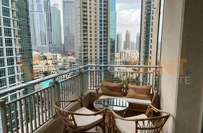 Apartment - 2 Bedrooms - 3 Bathrooms for rent in Boulevard Central Tower 2 - Boulevard Central Towers - Downtown Dubai - Dubai