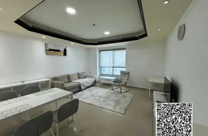 شقة - غرفة نوم - 2 حمامات للايجار في برج الكورنيش - طريق كورنيش عجمان - عجمان