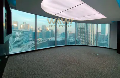 مكتب - غرفة نوم - 1 حمام للايجار في برج بايناري - الخليج التجاري - دبي