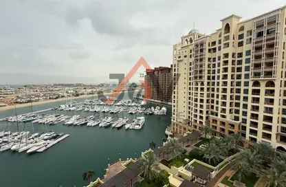 Apartment - 2 Bedrooms - 4 Bathrooms for rent in Marina Residences 5 - Marina Residences - Palm Jumeirah - Dubai
