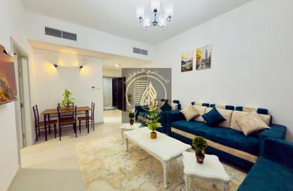 Apartment - 1 Bedroom - 2 Bathrooms for rent in Ajman Corniche Residences - Ajman Corniche Road - Ajman