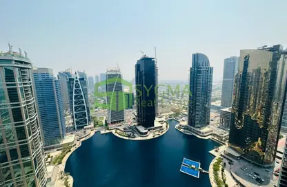 شقة - غرفة نوم - 2 حمامات للايجار في ليك تيراس - (JLT) مجمع D - أبراج بحيرات الجميرا - دبي