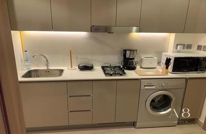 Apartment - Studio - 1 Bathroom for rent in Azizi Riviera 4 - Azizi Riviera - Meydan One - Meydan - Dubai