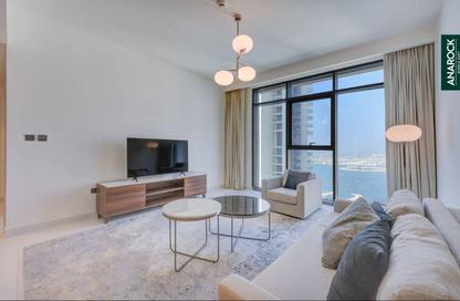 شقة - غرفة نوم - 1 حمام للبيع في برج Marina Vista 1 - مارينا فيستا - إعمار بيتشفرونت - دبي هاربور - دبي