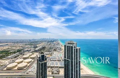 Apartment - 1 Bedroom - 2 Bathrooms for rent in Jumeirah Gate Tower 2 - The Address Jumeirah Resort and Spa - Jumeirah Beach Residence - Dubai