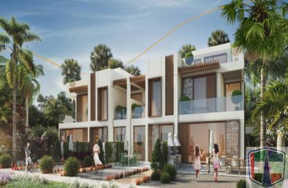 Townhouse - 4 - 3 for sale in Marbella - Damac Lagoons - Dubai