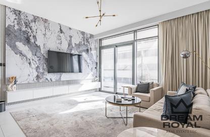 شقة - غرفة نوم - 1 حمام للبيع في برج Marina Vista 1 - مارينا فيستا - إعمار بيتشفرونت - دبي هاربور - دبي