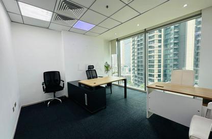 Office Space - Studio - 2 Bathrooms for rent in The Binary Tower - Business Bay - Dubai