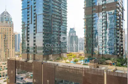 Apartment - 1 Bedroom - 2 Bathrooms for rent in The Torch - Dubai Marina - Dubai