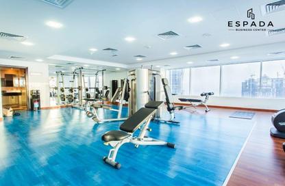 Business Centre - Studio - 2 Bathrooms for rent in Single Business Tower - Sheikh Zayed Road - Dubai