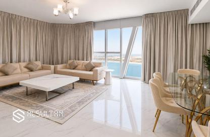 Apartment - 3 Bedrooms - 4 Bathrooms for rent in Al Jazeera Tower - Corniche Road - Abu Dhabi