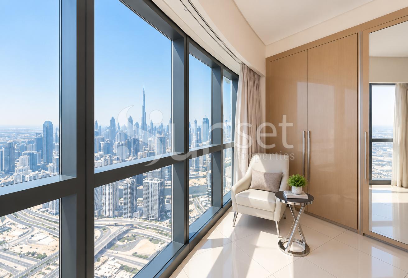Burj Khalifa View | High Floor | Ready Occupancy photo 2