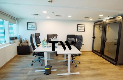 Office Space - Studio - 2 Bathrooms for rent in One Lake Plaza - JLT Cluster T - Jumeirah Lake Towers - Dubai