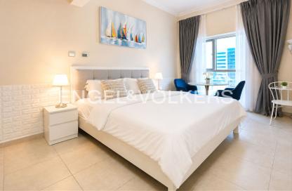Apartment - Studio - 1 Bathroom for sale in Zumurud Tower - Dubai Marina - Dubai