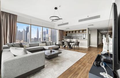 Apartment - 2 - 3 for rent in Downtown Views II - Zabeel 2 - Zabeel - Dubai